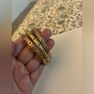 Kendra Scott gold bracelets